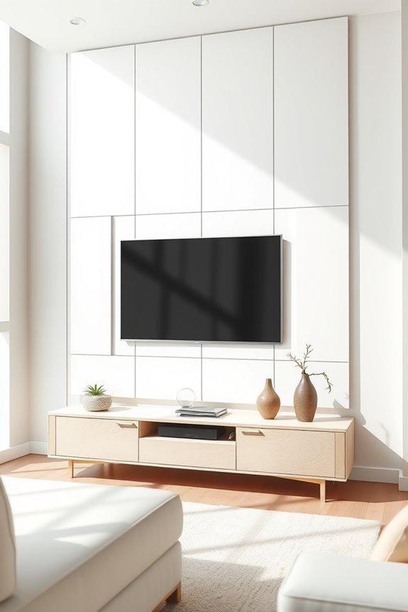 bright airy modern panels