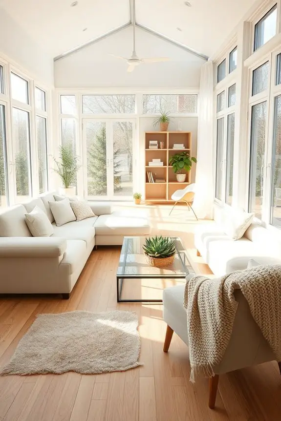bright airy nature inspired retreat