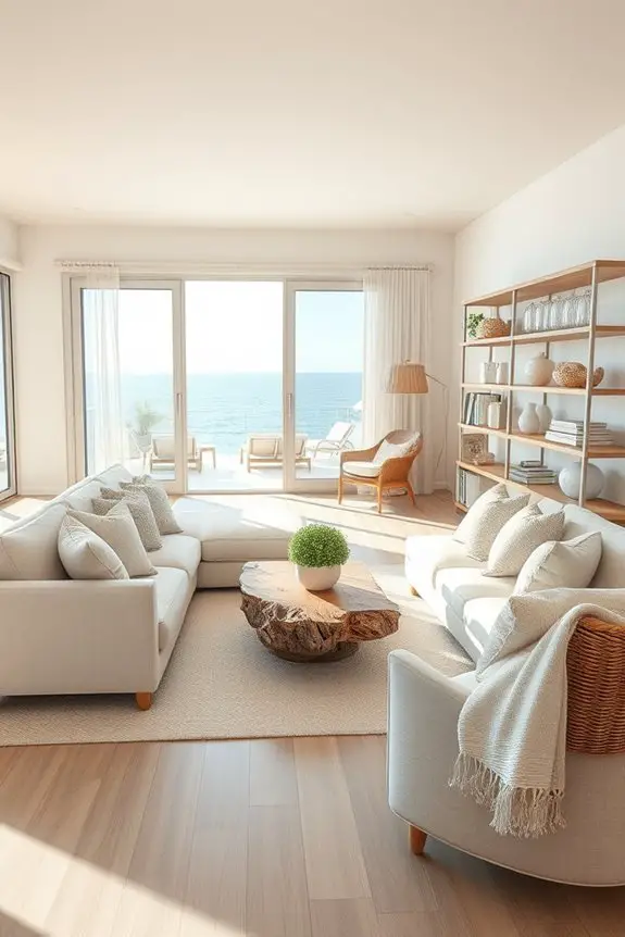bright airy open layouts