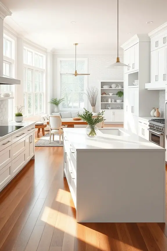 bright airy open living