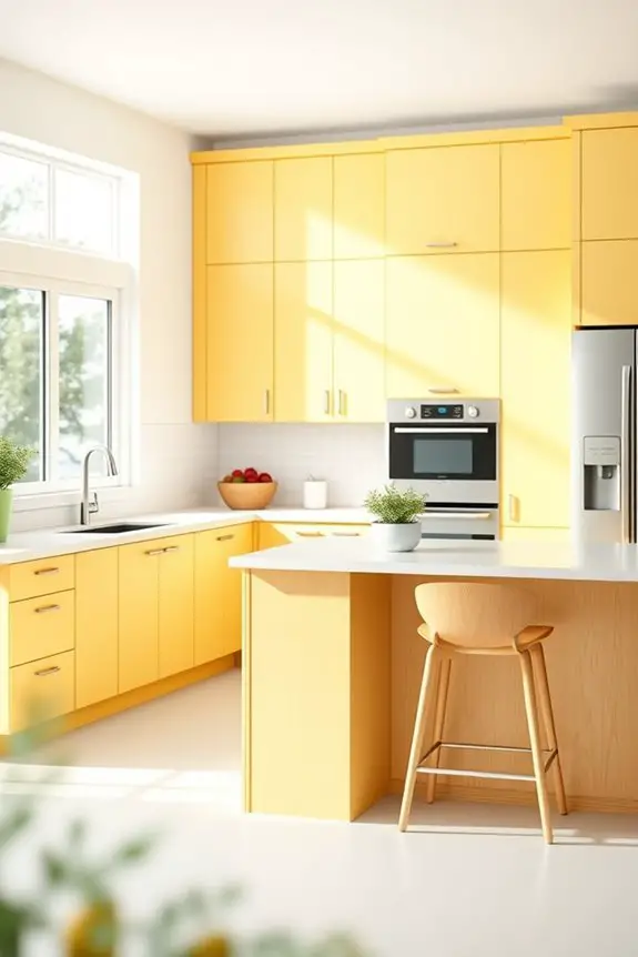 bright and cheerful kitchens