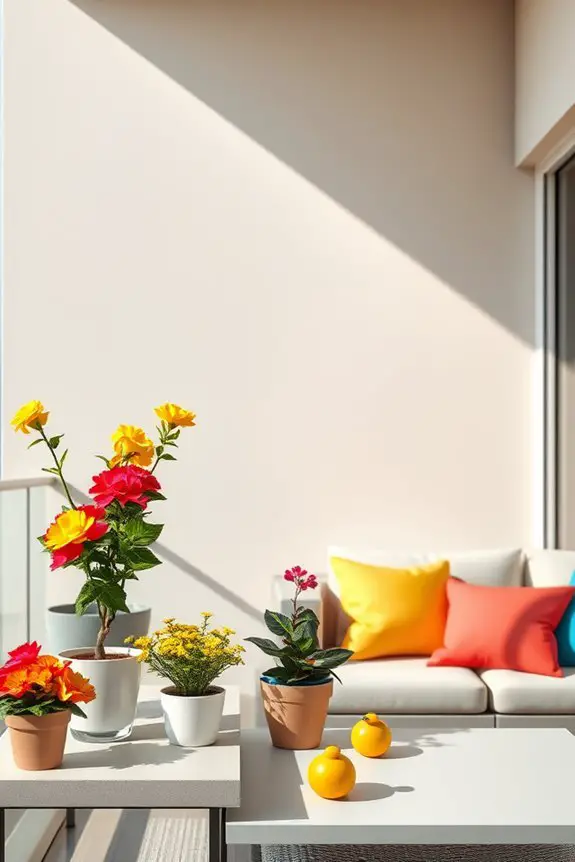 bright furniture lively ambiance