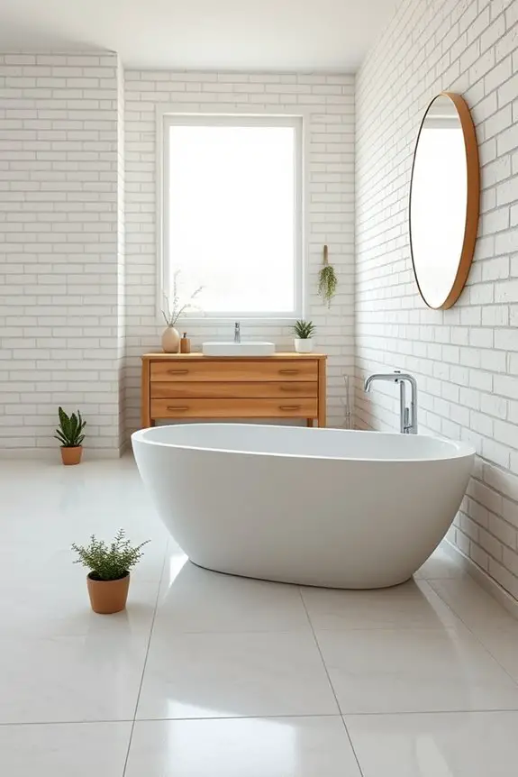bright rustic brick charm