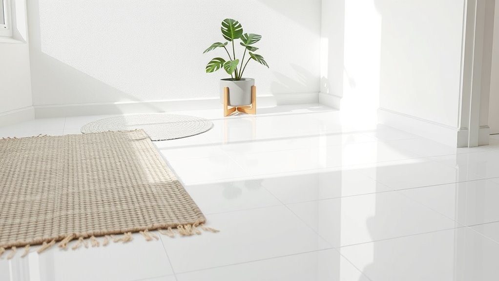 bright versatile reflective flooring