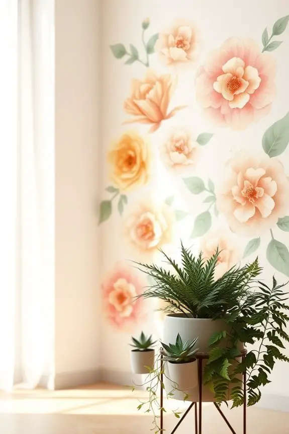 brighten spaces with decals