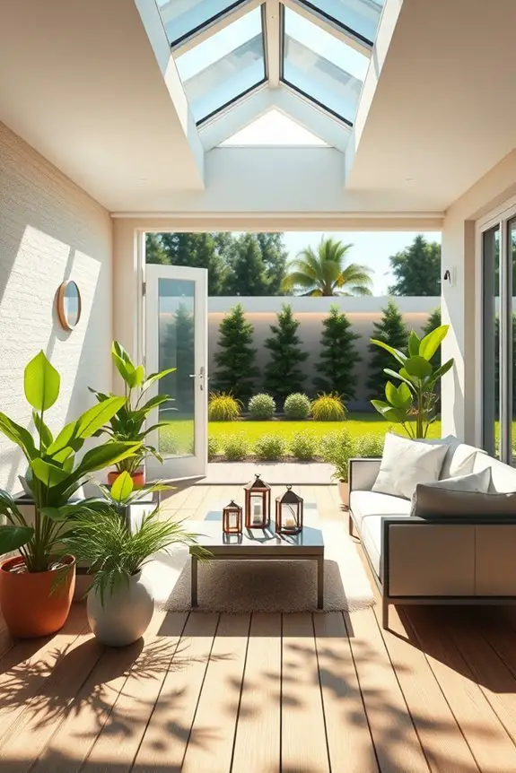 brighten your patio naturally
