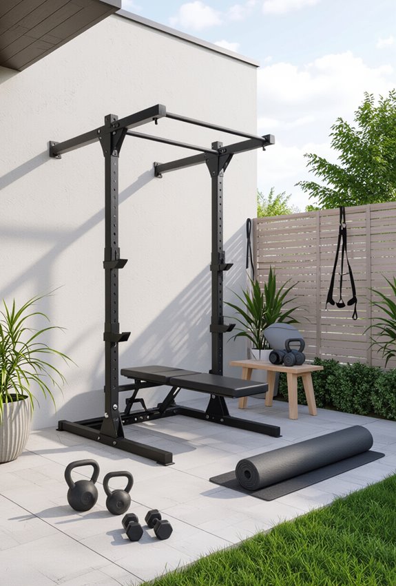 budget backyard gym essentials