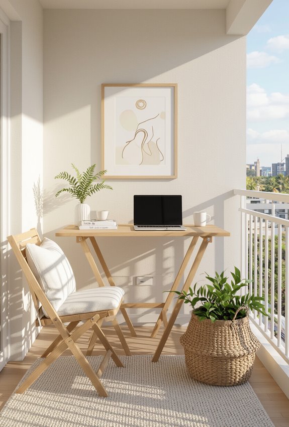 budget balcony productivity upgrades