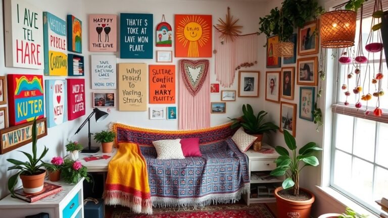 budget friendly college wall decor