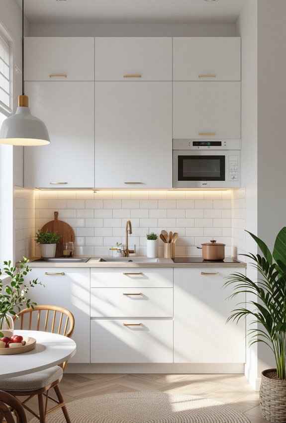 budget friendly kitchenette visual upgrades