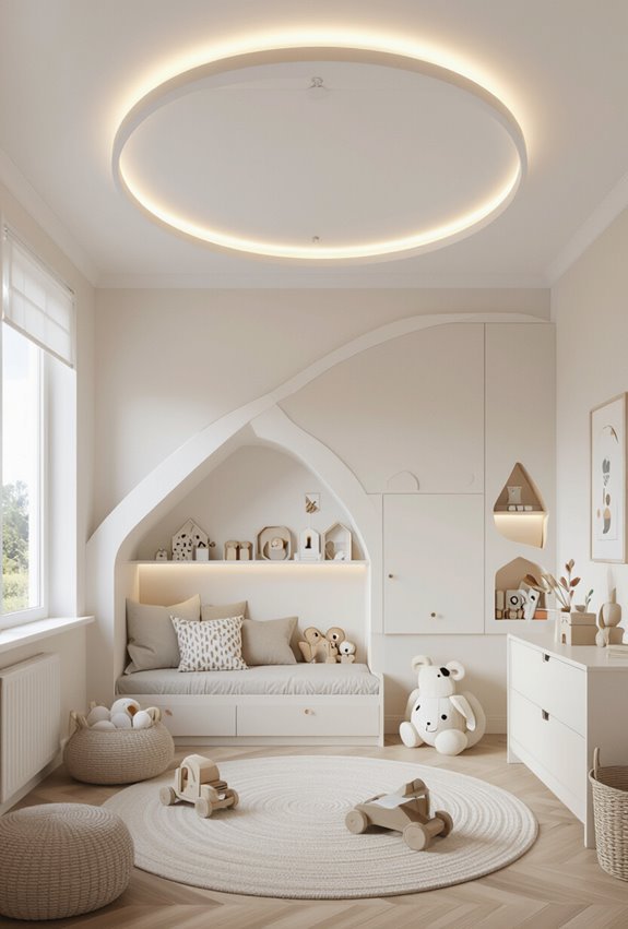 budget friendly painted gypsum ceilings