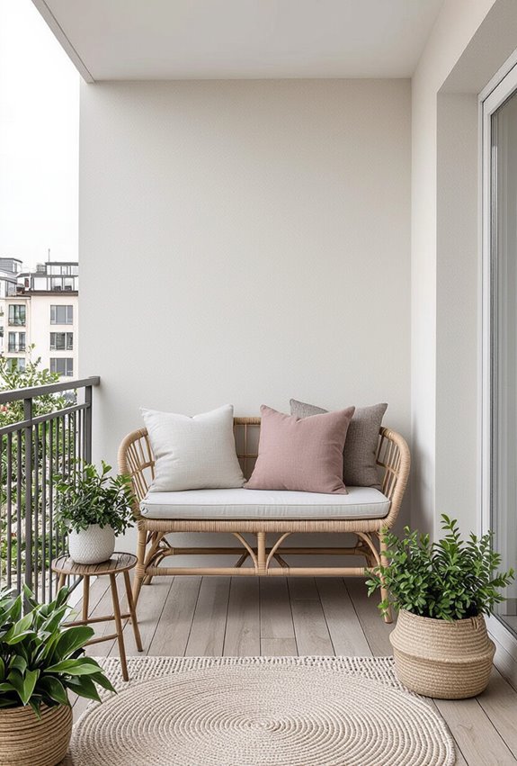 budget friendly textured outdoor accents