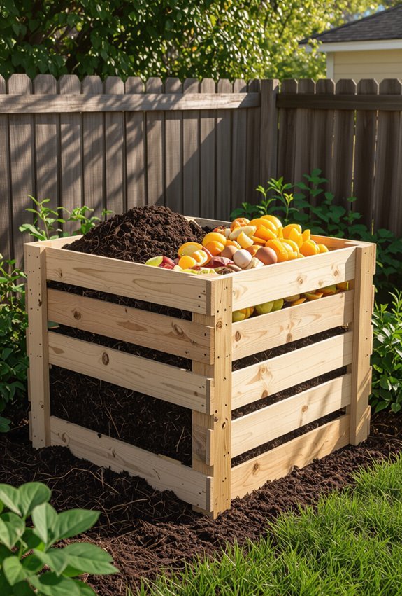 build a simple compost bin