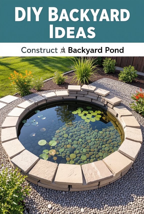 build a tranquil pond