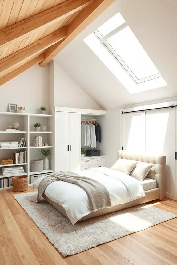 built in attic storage solutions