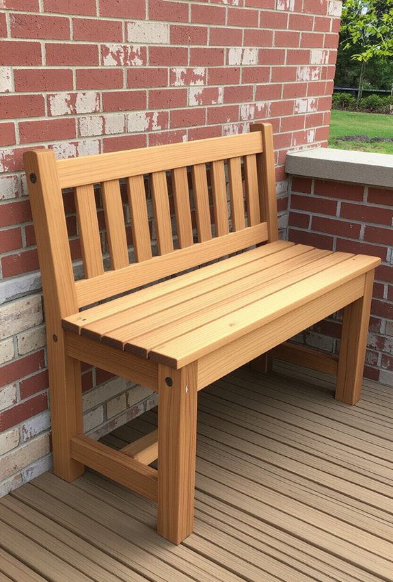 built in bench cushion storage