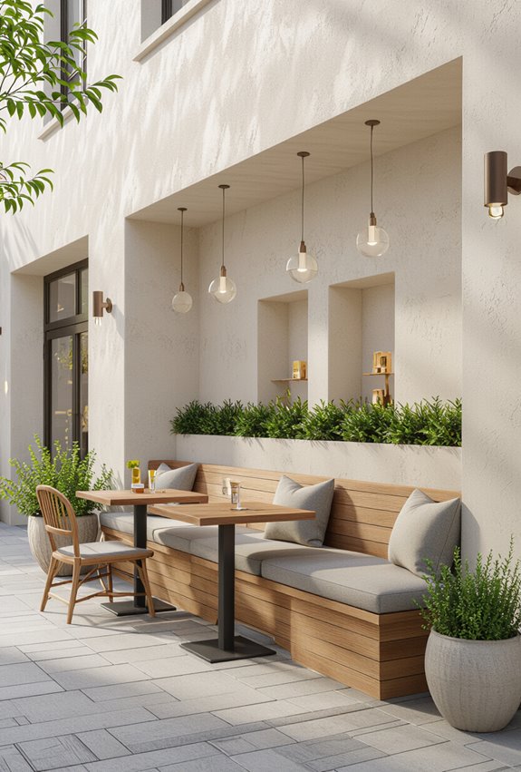 built in bench seating solutions