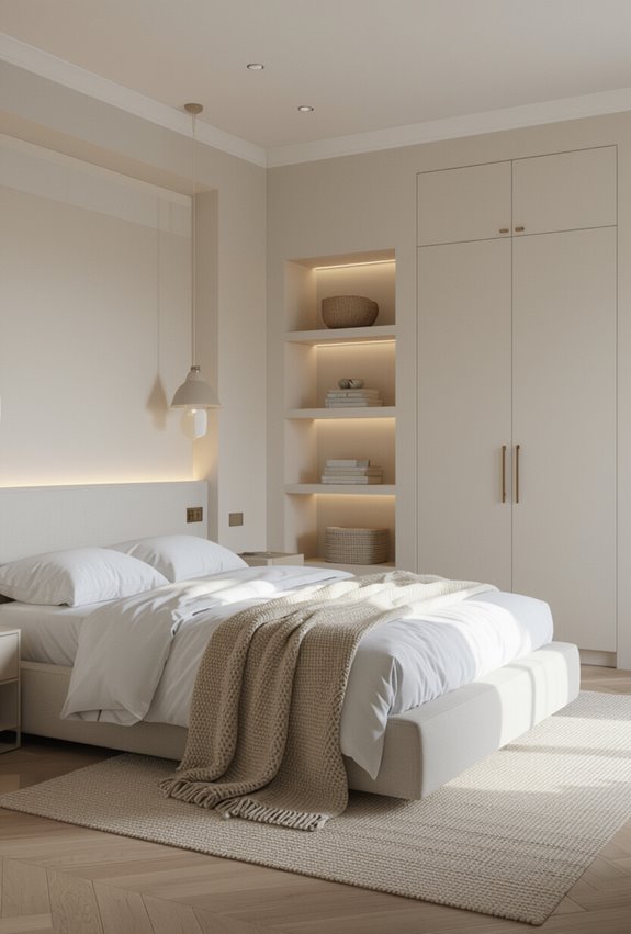 built in concealed storage serenity