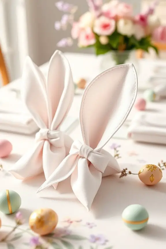 bunny ear napkin holders