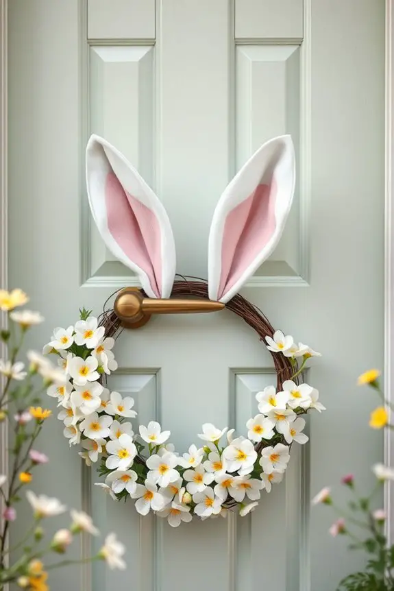 bunny ears door handle