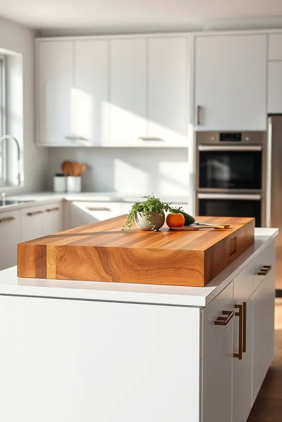 butcher block kitchen enhancement