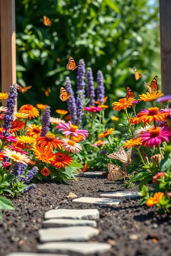 butterfly friendly garden sanctuary