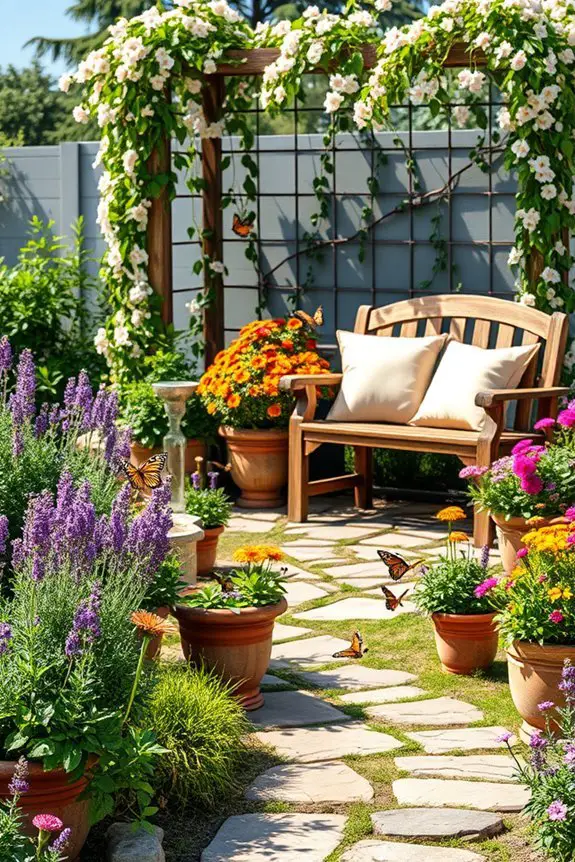 butterfly garden for beauty