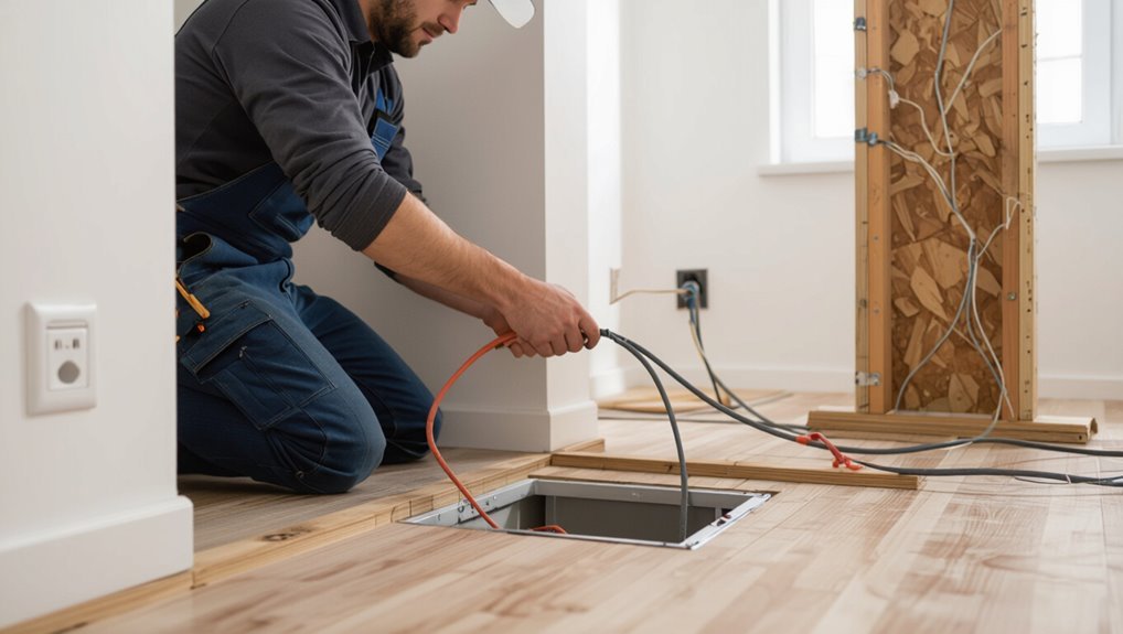 cable routing and installation