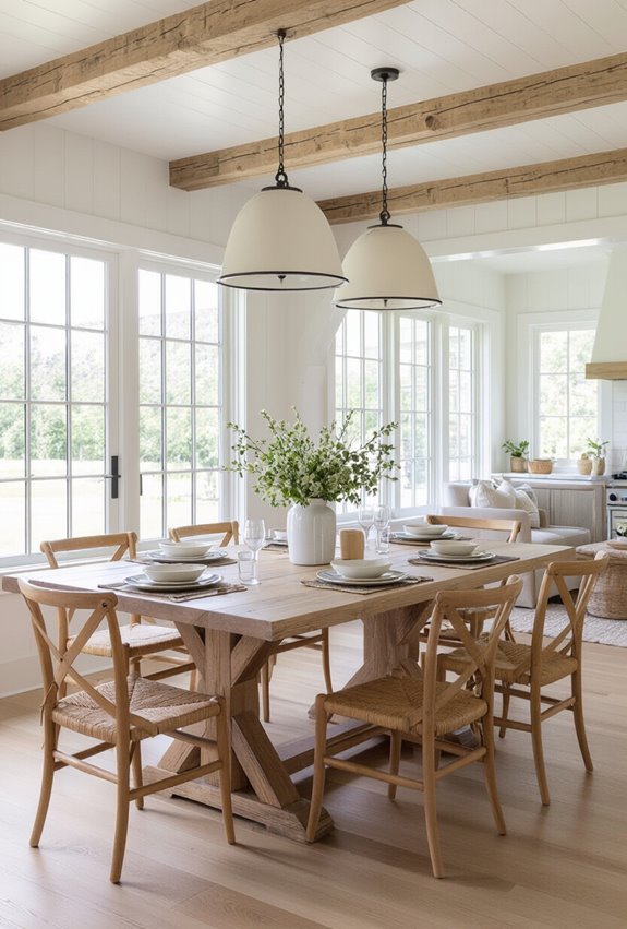 calm cohesive coastal farmhouse