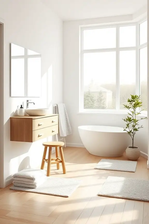 calm functional scandinavian design
