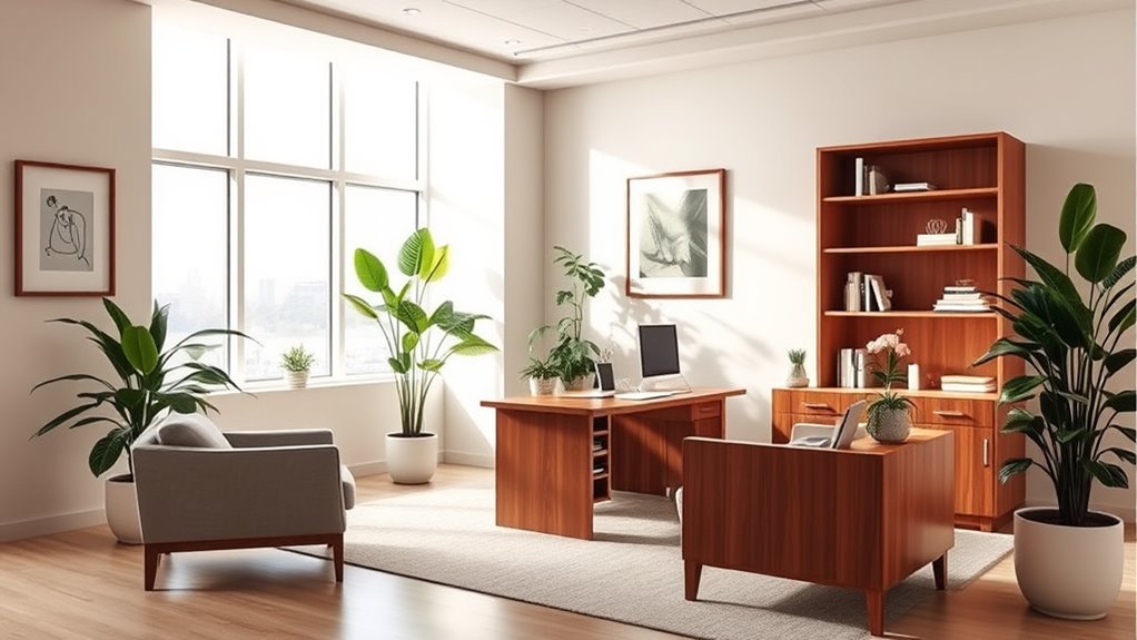calm professional doctor interiors