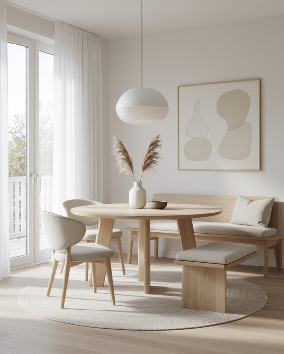 calm uncluttered scandinavian minimalism