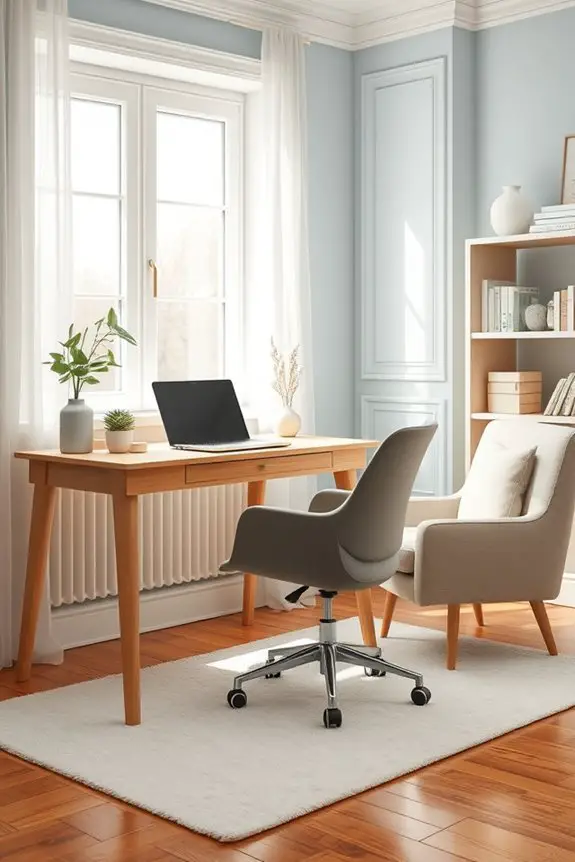 calming colors enhance productivity
