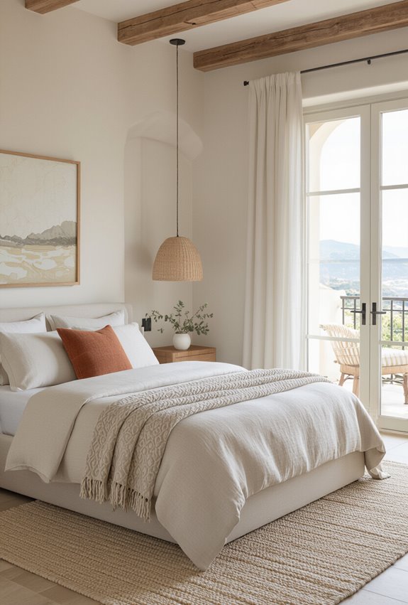 calming mediterranean minimalist elegance