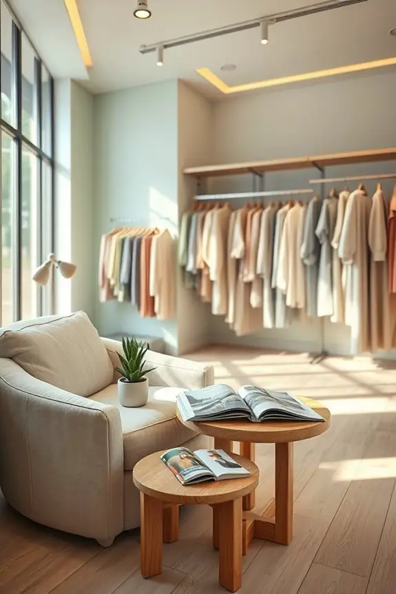 calming oasis for customers