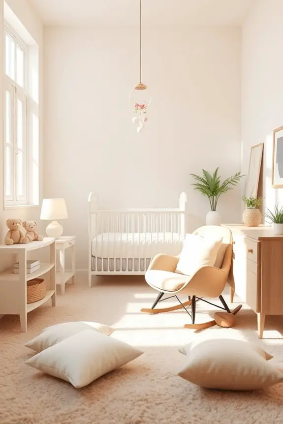 calming soft neutrals bedroom
