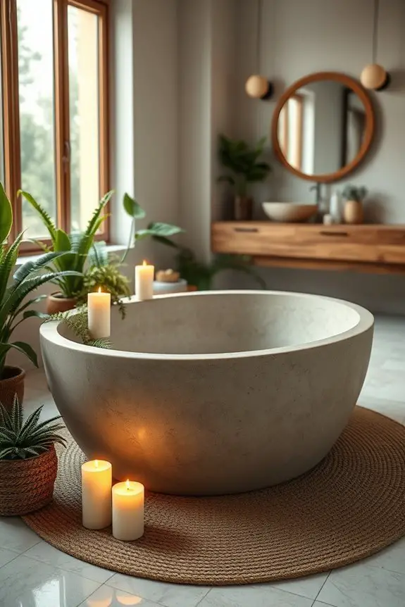 candle ambiance for relaxation