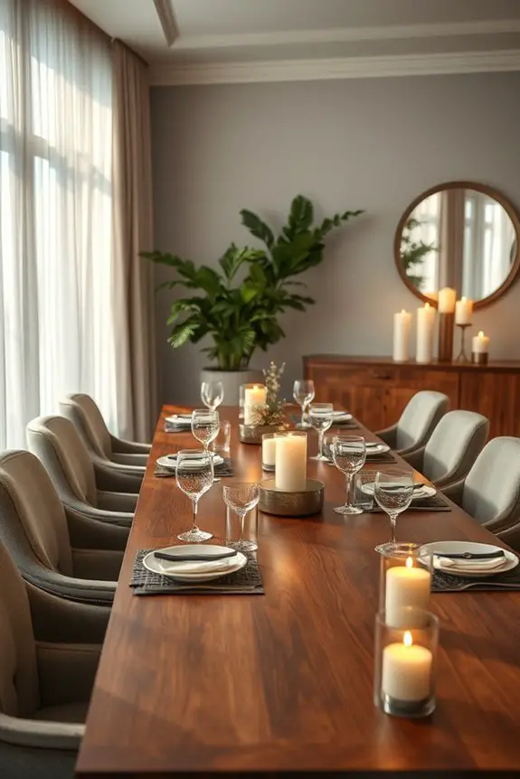 candlelit dining room magic