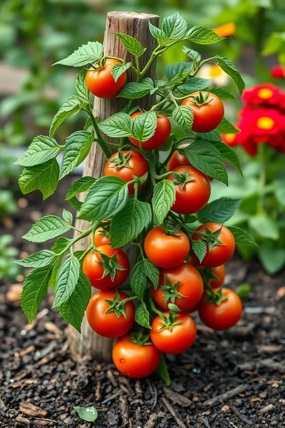 care for thriving tomatoes