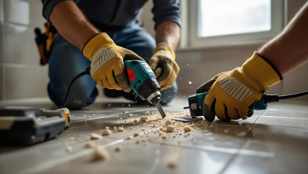 careful power tool use