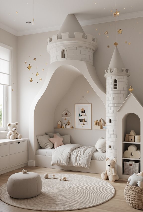 ceiling mounted fairy tale turret