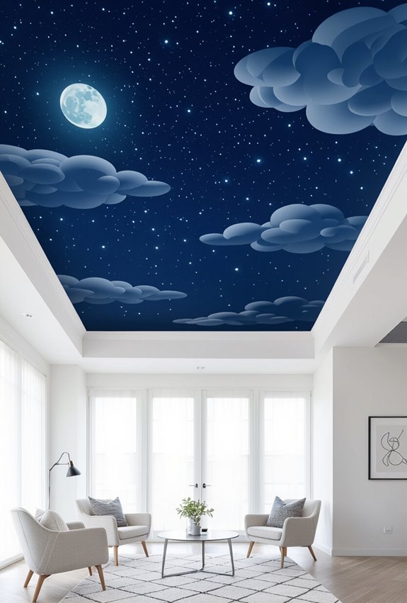 ceiling theme based on interests
