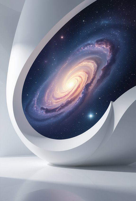 celestial swirls muted starlight