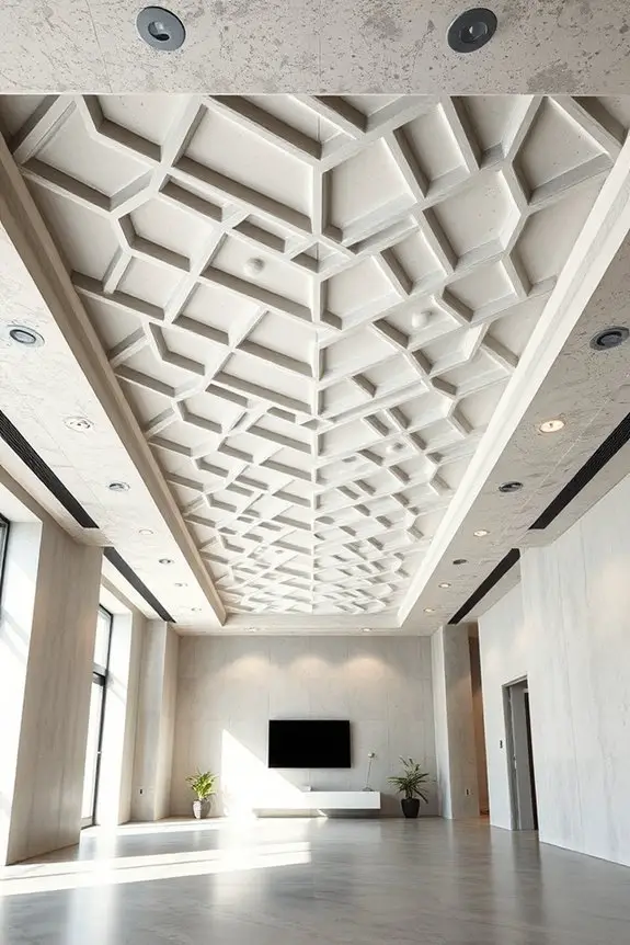 cement plaster ceiling transformation