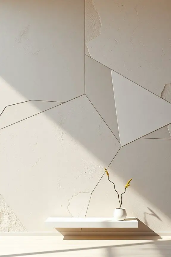 cement plaster wall art