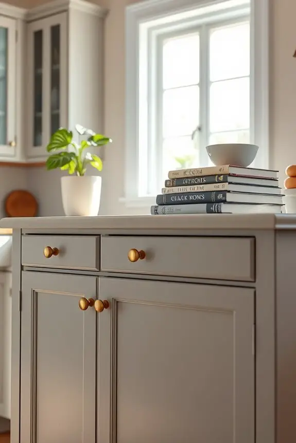 chalk paint cabinet makeover