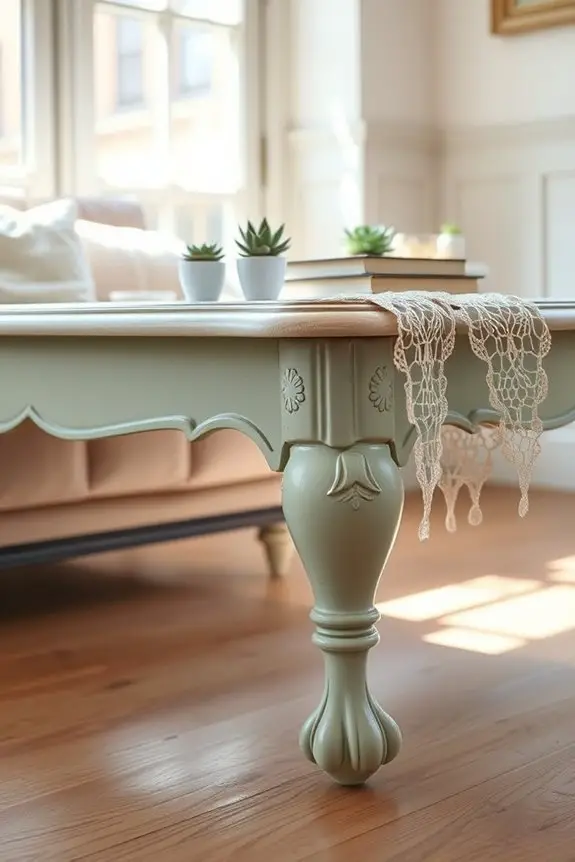 chalk paint furniture transformation