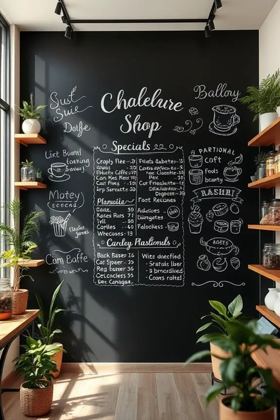 chalkboard creativity and engagement