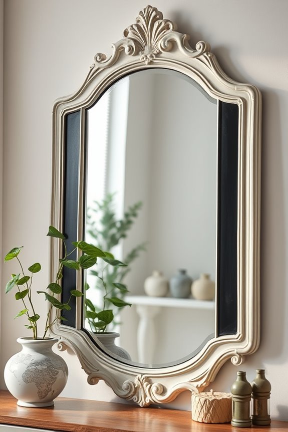chalkboard mirror message board