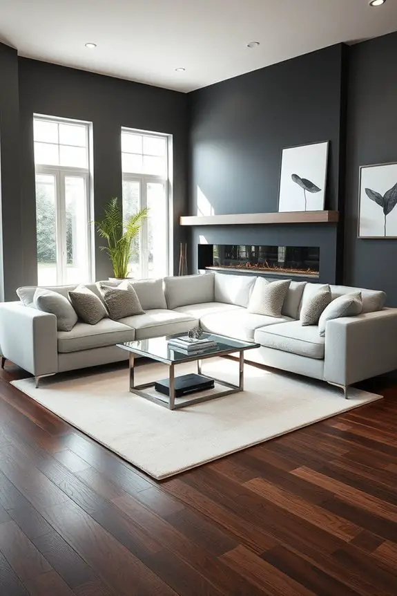charcoal gray modern elegance